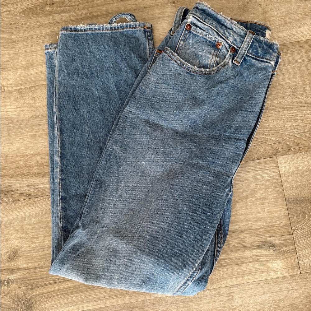 Abercrombie & Fitch Curve Love Ultra High Rise Jeans
